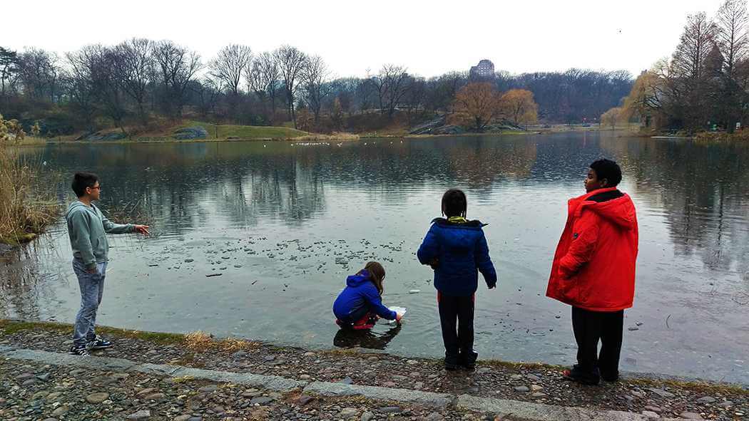 ALC NYC kids playing outside