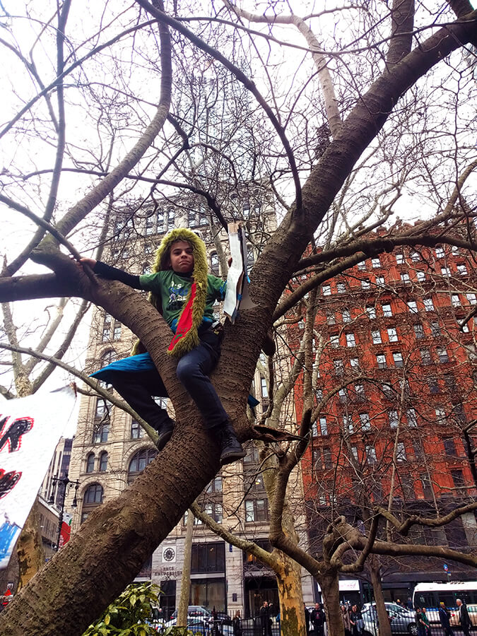 Youth Climate Strike, City Hall, New York City, March 15, 2019