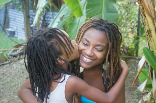 Akilah and daughter